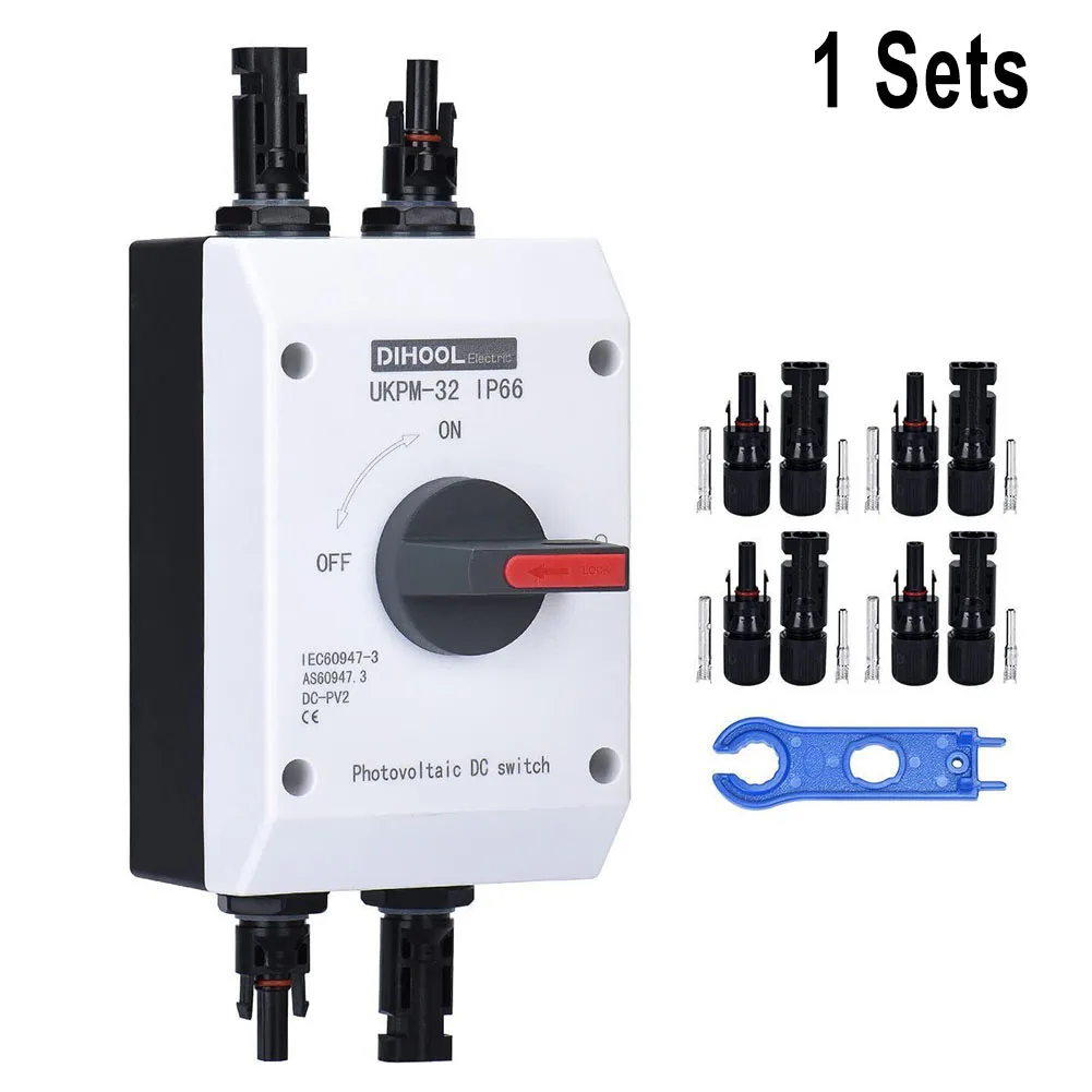 1000V Switch Switch 20A 4P DC Disconnect Disconnectors Isolator Load PV Solar Combiner Switch Switches Breakers
1000V Switch Switch 20A 4P DC Disconnect Disconnectors Isolator Load PV Solar Combiner Switch Switches Breakers