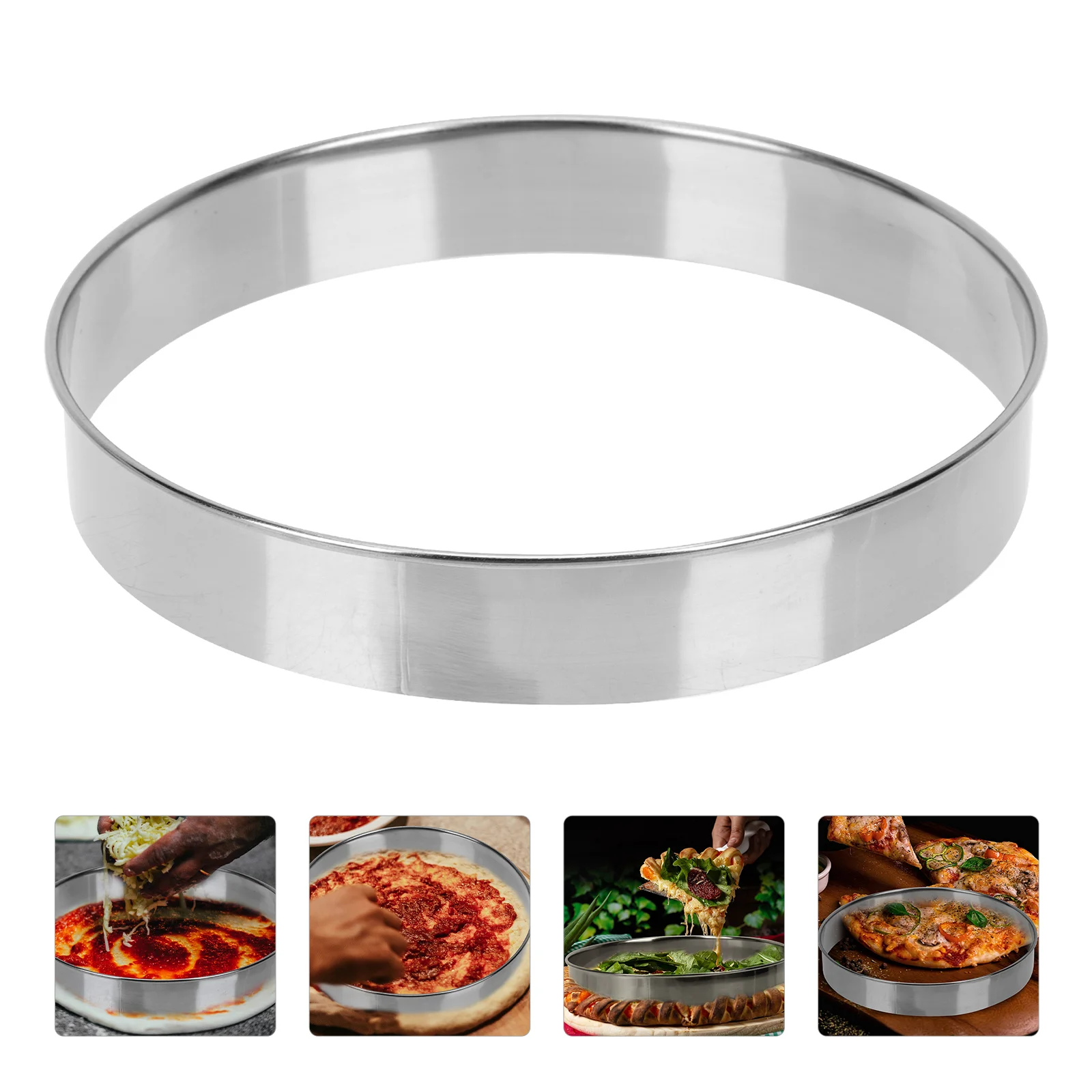 Steel Muffin Rings Mousse Cake Ring Round Pizza Cake Ring 8 Inch Pizza Tools Pizza Saucing Ring
Steel Muffin Rings Mousse Cake Ring Round Pizza Cake Ring 8 Inch Pizza Tools Pizza Saucing Ring