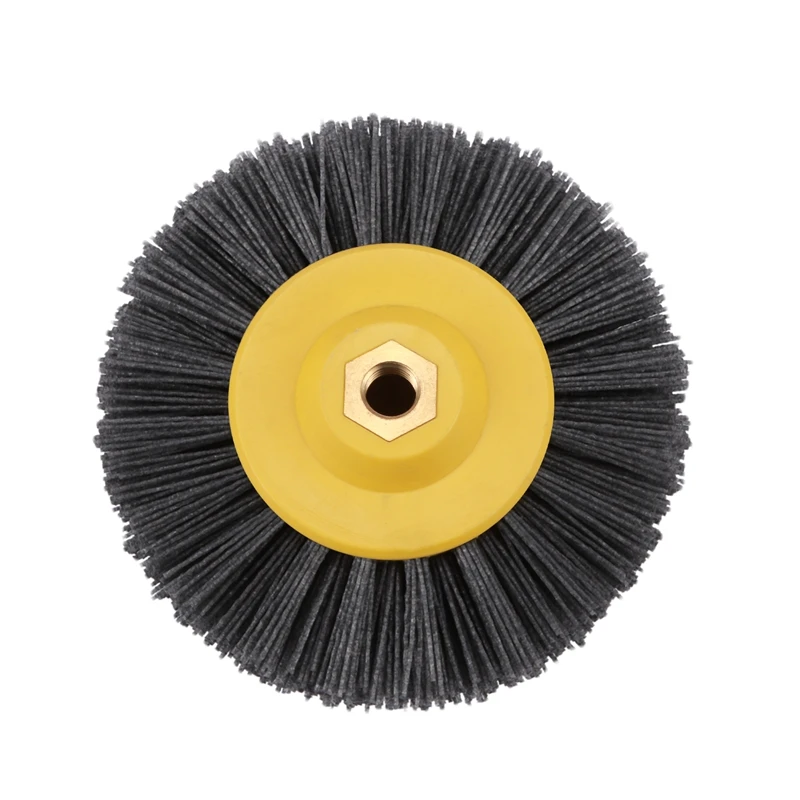 1 Piece Nylon Abrasive Wire Polishing Brush Wheel For Wood Furniture Stone Antiquing Grinding
1 Piece Nylon Abrasive Wire Polishing Brush Wheel For Wood Furniture Stone Antiquing Grinding