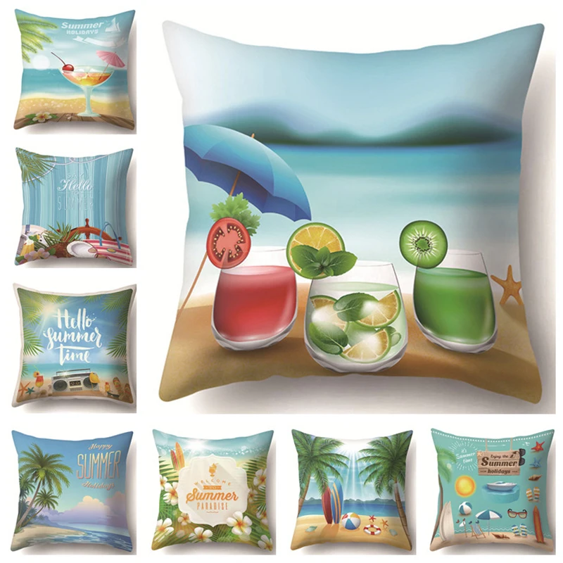Beach Pillowcase Shell Conch Pattern Cushion Cover Home Decor Pillow Cover Sofa Bed Chair Throw Pillowcase 45X45CM
Beach Pillowcase Shell Conch Pattern Cushion Cover Home Decor Pillow Cover Sofa Bed Chair Throw Pillowcase 45X45CM
