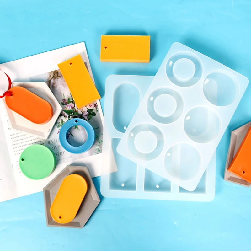 Handmade Soap UV Crystal Epoxy Mold Oval Round Square 6 Holes Wax Plaster Resin Silicone Mould DIY Crafts Jewelry Casting
Handmade Soap UV Crystal Epoxy Mold Oval Round Square 6 Holes Wax Plaster Resin Silicone Mould DIY Crafts Jewelry Casting