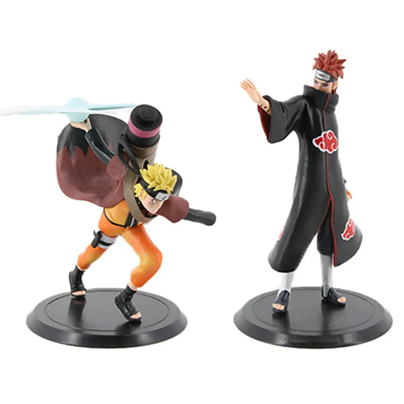 2pcs/Lot Uzumaki Naruto Pain Anime PVC Action Figures Collectible Model Toys Doll
2pcs/Lot Uzumaki Naruto Pain Anime PVC Action Figures Collectible Model Toys Doll