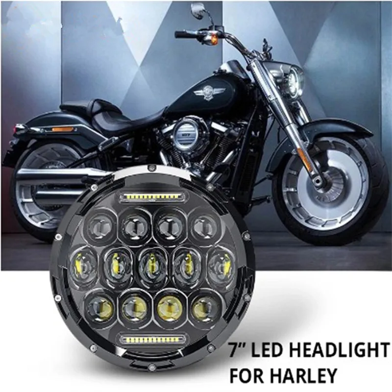 7 inch Headlights LED Motorcycle Waterproof Lights Bulbs Round DRL Driving Light Headlight for Jeep Harley Davidson / JK 4 Doors 
7 inch Headlights LED Motorcycle Waterproof Lights Bulbs Round DRL Driving Light Headlight for Jeep Harley Davidson / JK 4 Doors