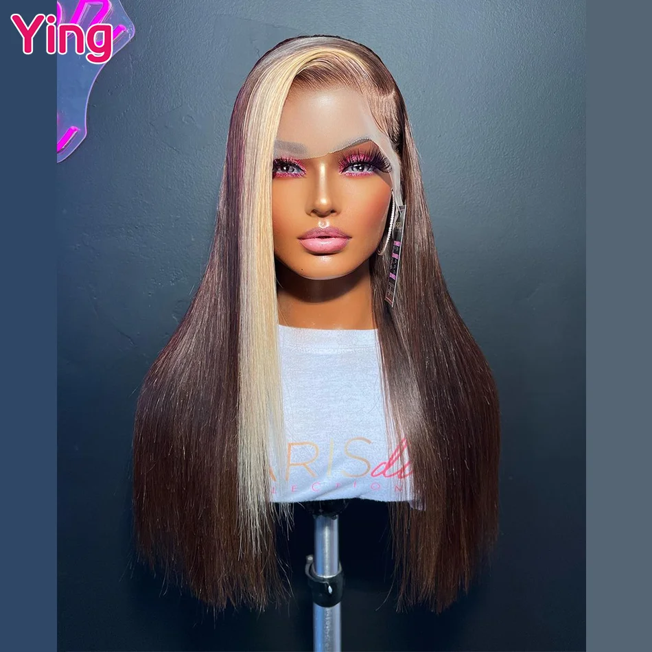 Ying Hair 180% Brown Colored Lace Front Wig Human Hair 13x6 Bone Straight Lace Front Wig Pre Plucked 13x4 Lace Wigs For Women
Ying Hair 180% Brown Colored Lace Front Wig Human Hair 13x6 Bone Straight Lace Front Wig Pre Plucked 13x4 Lace Wigs For Women