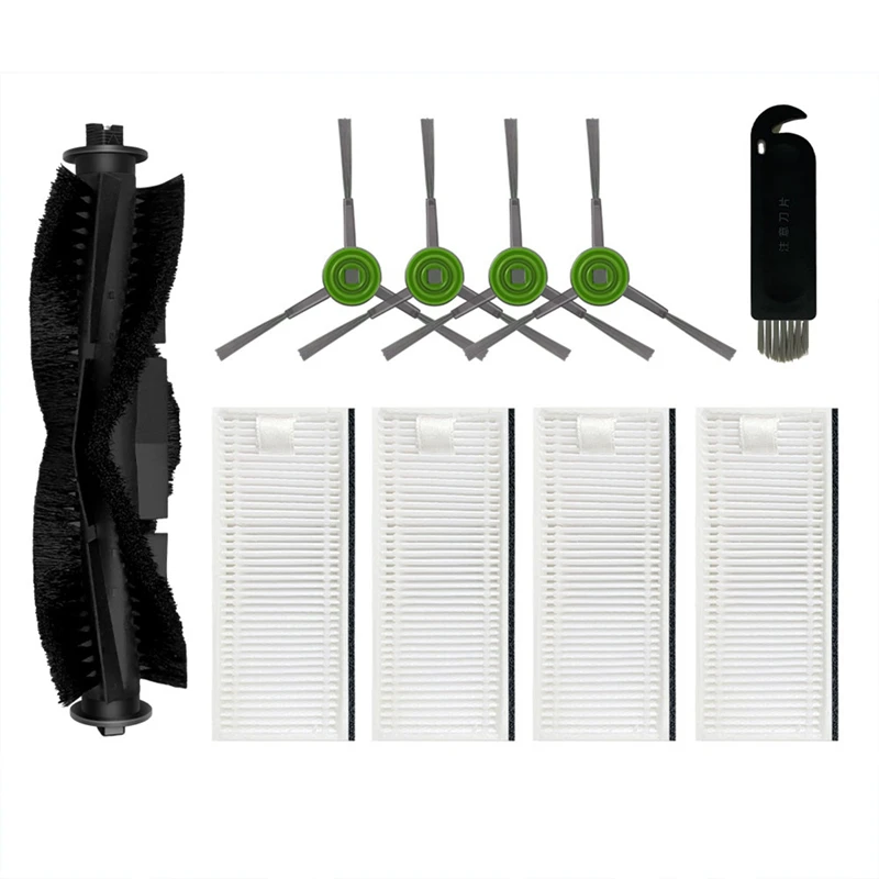 10 Pcs Main Brush Side Brush HEPA Filter Replacement for Thamtu G11 Robot Vacuum Cleaner Cleaning Accessories
10 Pcs Main Brush Side Brush HEPA Filter Replacement for Thamtu G11 Robot Vacuum Cleaner Cleaning Accessories