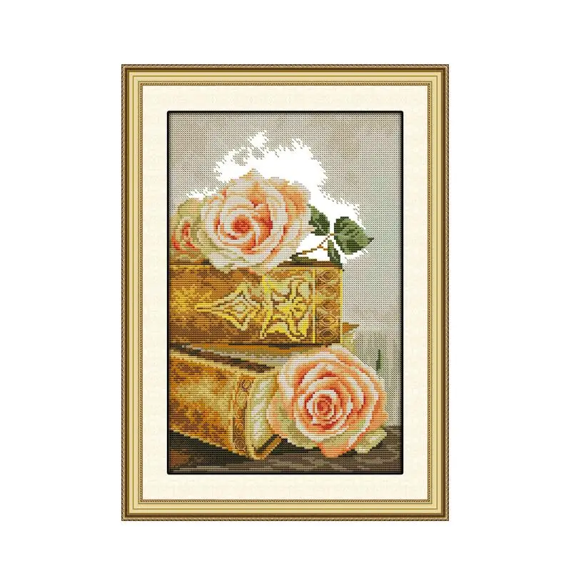 The bible and roses cross stitch kit 14ct 11ct pre stamped canvas embroidery DIY handmade needlework
The bible and roses cross stitch kit 14ct 11ct pre stamped canvas embroidery DIY handmade needlework