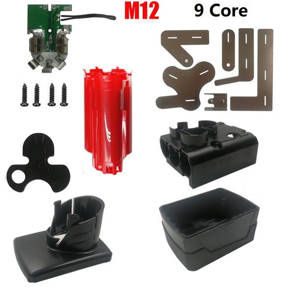 Repair Assemble Batteries Pack M12 Battery Plastic Case PCB Circuit Board For Milwaukee 48-11-2411 12 Li-ion Battery Power Tool
Repair Assemble Batteries Pack M12 Battery Plastic Case PCB Circuit Board For Milwaukee 48-11-2411 12 Li-ion Battery Power Tool