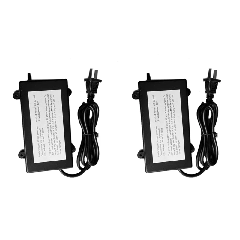 2X Ozone Generator 1000Mg Ozonizer Water Air Purifier Cleaner Treatment Fruit Vegetable Fish Tank ,US Plug
2X Ozone Generator 1000Mg Ozonizer Water Air Purifier Cleaner Treatment Fruit Vegetable Fish Tank ,US Plug