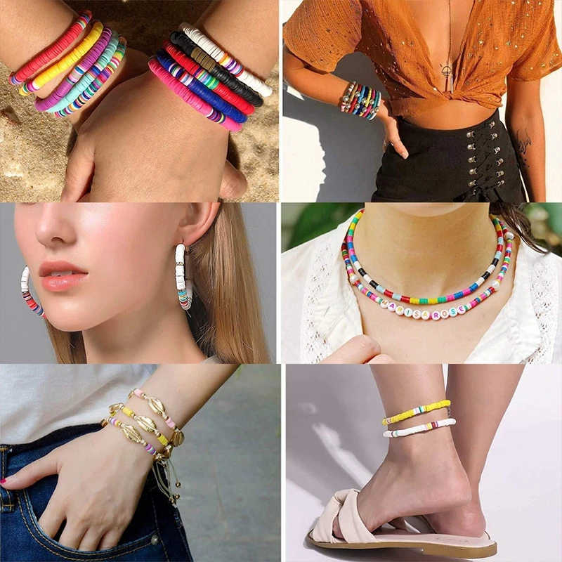 H9ED Charming Starfish Star Clay Beaded Bracelet Necklace Material Accessories for Jewelry Making DIY Handmade Connector Bead
H9ED Charming Starfish Star Clay Beaded Bracelet Necklace Material Accessories for Jewelry Making DIY Handmade Connector Bead