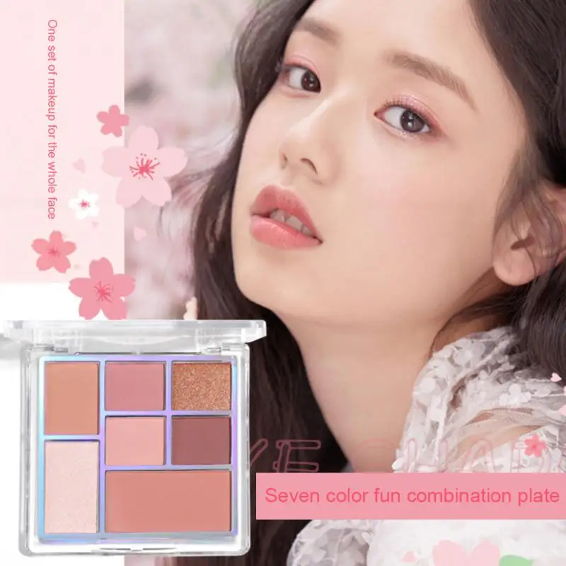 7color Eye Shadow Palette Cheek Blush Face Contouring Highlighting All In One Palette Pearlescent Matte Eyeshadow Palette Makeup
7color Eye Shadow Palette Cheek Blush Face Contouring Highlighting All In One Palette Pearlescent Matte Eyeshadow Palette Makeup
