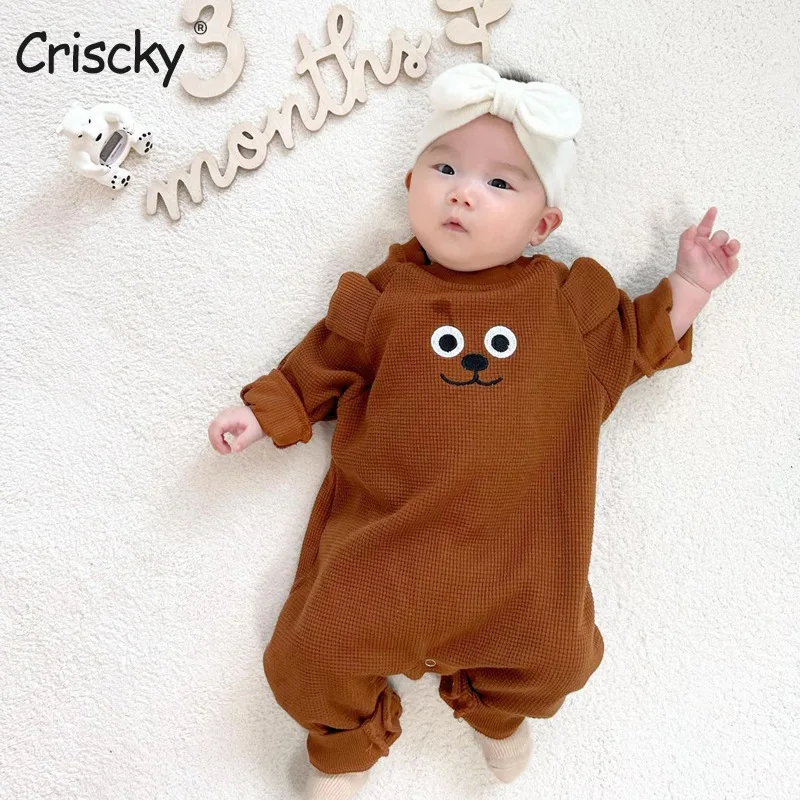 Criscky 2022 Animals Winter Autumn Baby Jumpsuit Newborn Baby Clothes Kids Long Sleeve Outwear Cotton Clothes Baby Girls Romper
Criscky 2022 Animals Winter Autumn Baby Jumpsuit Newborn Baby Clothes Kids Long Sleeve Outwear Cotton Clothes Baby Girls Romper