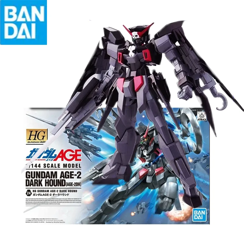 Bandai Gunpla 1/144 Hg Age-24 Gundam Age-2 Dark Hound Assembly Model Movable Joints High Quality Collectible Models Kids Gift
Bandai Gunpla 1/144 Hg Age-24 Gundam Age-2 Dark Hound Assembly Model Movable Joints High Quality Collectible Models Kids Gift