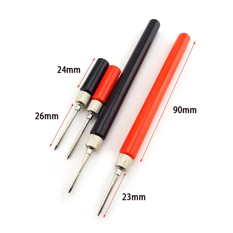 2pcs Insulated Test Meter Probe Spring Test Probe Hook Wire Connector For Multimeter Stainless Steel Needle Test Leads Pin
2pcs Insulated Test Meter Probe Spring Test Probe Hook Wire Connector For Multimeter Stainless Steel Needle Test Leads Pin