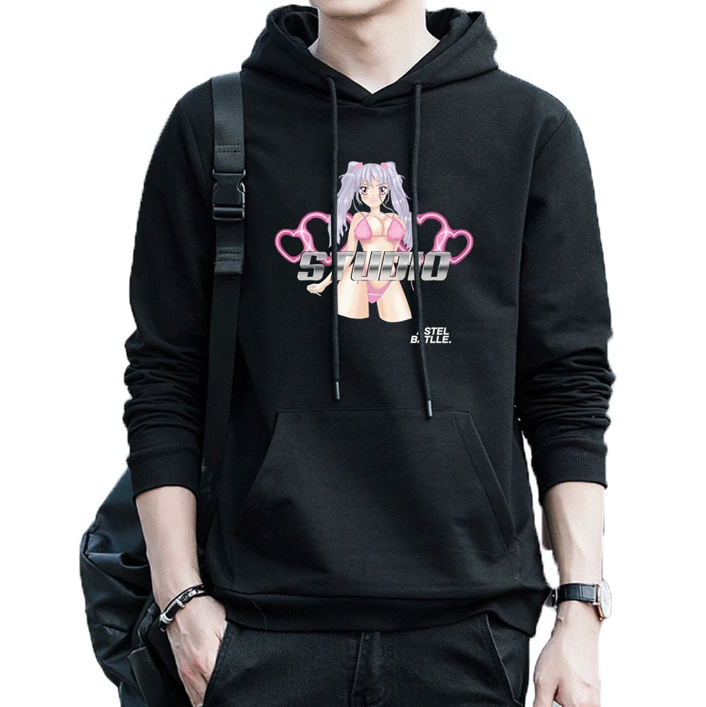 Hentai Black Anime Hoodie for Men Women Japanese Streetwear Hentai Sexy Hooded Sweatshirt Tops Vaporwave Winter Fleece Pullover
Hentai Black Anime Hoodie for Men Women Japanese Streetwear Hentai Sexy Hooded Sweatshirt Tops Vaporwave Winter Fleece Pullover