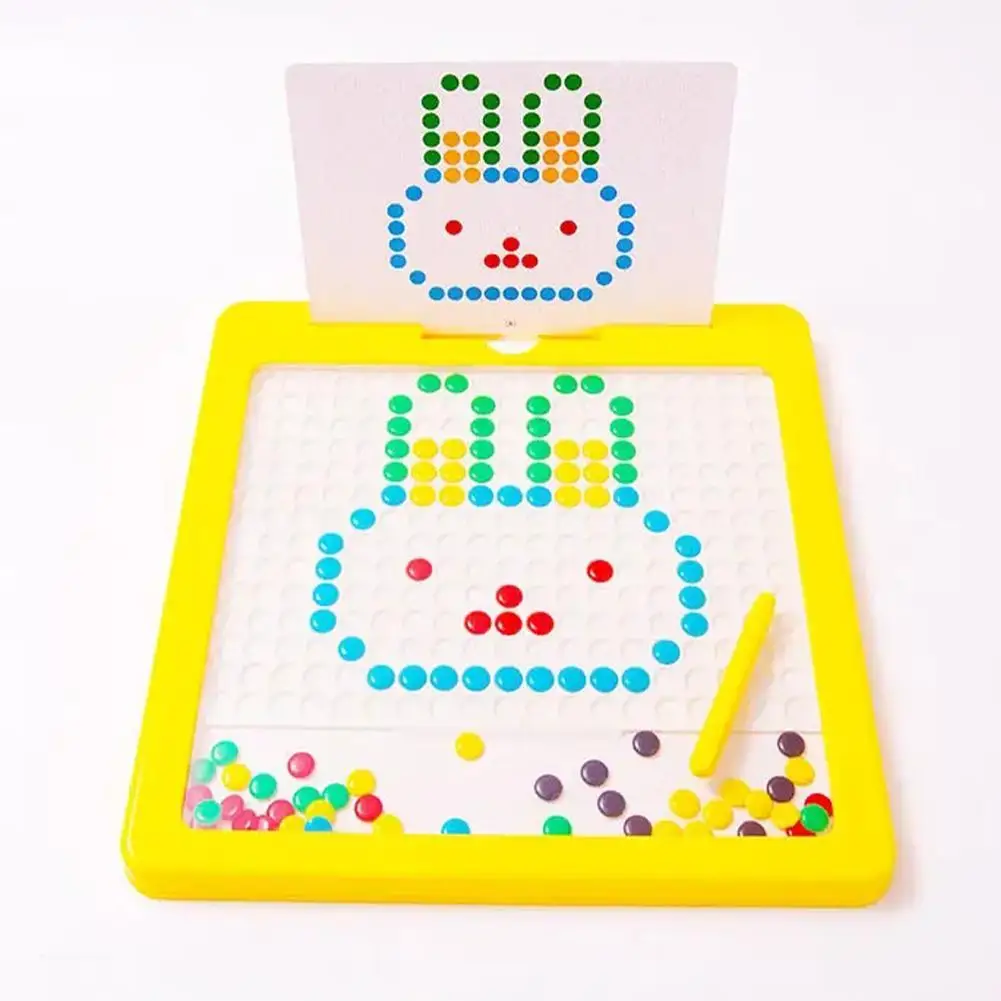Magnetic Drawing Board DIY Toys Kids Cartoon Magnetic Steel Ball Drawing Board Toy Doodle Pad Educational Toys For Children
Magnetic Drawing Board DIY Toys Kids Cartoon Magnetic Steel Ball Drawing Board Toy Doodle Pad Educational Toys For Children