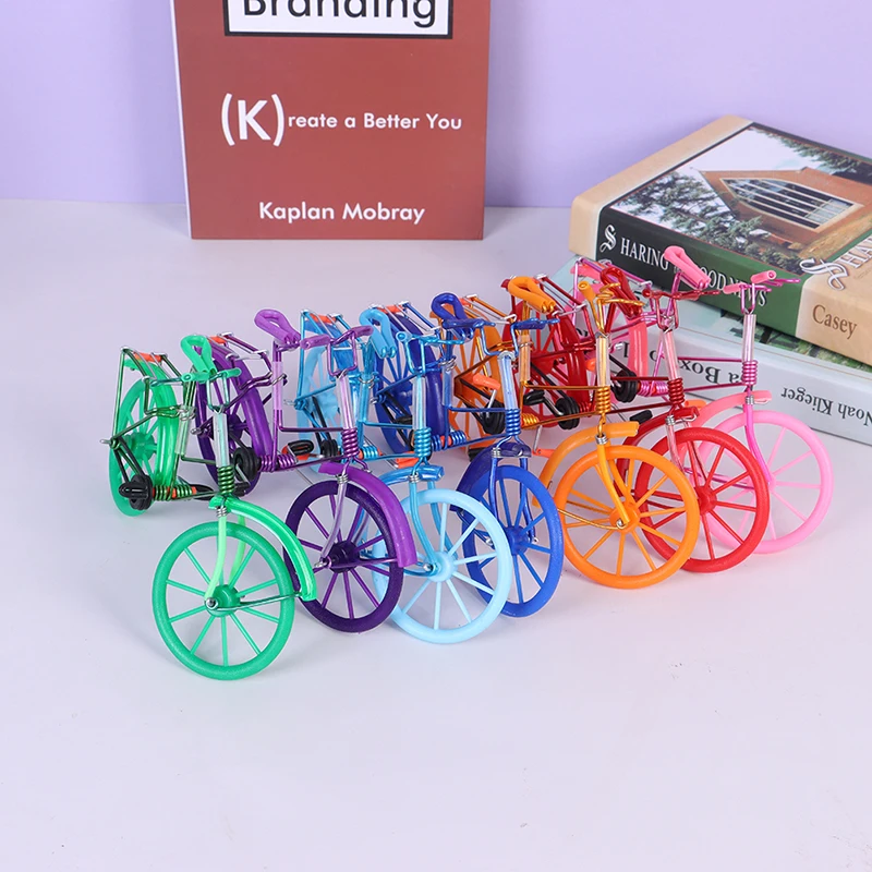 Mini Bicycle Simulation Bike Model Toys for Doll House Decoration Furniture Toys Small Bike Model 
Mini Bicycle Simulation Bike Model Toys for Doll House Decoration Furniture Toys Small Bike Model