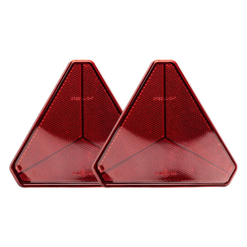 Reflective Stickers Reflecting Board Reflectors Replacement Triangle Universal Vehicle 15.3cm 2pcs 6.02\" Parts
Reflective Stickers Reflecting Board Reflectors Replacement Triangle Universal Vehicle 15.3cm 2pcs 6.02\" Parts