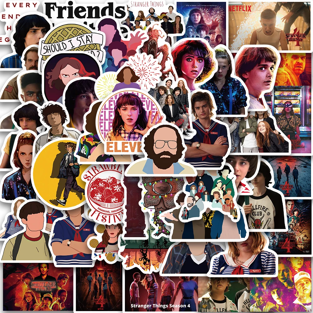 10/50PCS Stranger Things Season 4 Sticker Kraft Paper Prints Paper Laptop Luggage Cafe Bar Poster Gift for Scrapbook Gifts Kids
10/50PCS Stranger Things Season 4 Sticker Kraft Paper Prints Paper Laptop Luggage Cafe Bar Poster Gift for Scrapbook Gifts Kids
