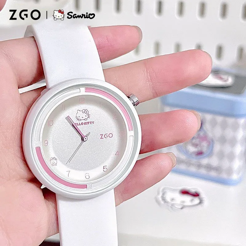Sanrios Cartoon Quartz Children's Watch Anime HelloKitty Cute Luminous Hands Sports Watch Student Watch Girl Gift with Gift Box
Sanrios Cartoon Quartz Children's Watch Anime HelloKitty Cute Luminous Hands Sports Watch Student Watch Girl Gift with Gift Box
