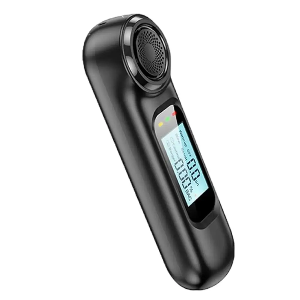Mini Professional Alcohol Breath Tester with LCD Display Portable Breathalyzer Analyzer Detector Digital Alcohol Tester Tools
Mini Professional Alcohol Breath Tester with LCD Display Portable Breathalyzer Analyzer Detector Digital Alcohol Tester Tools