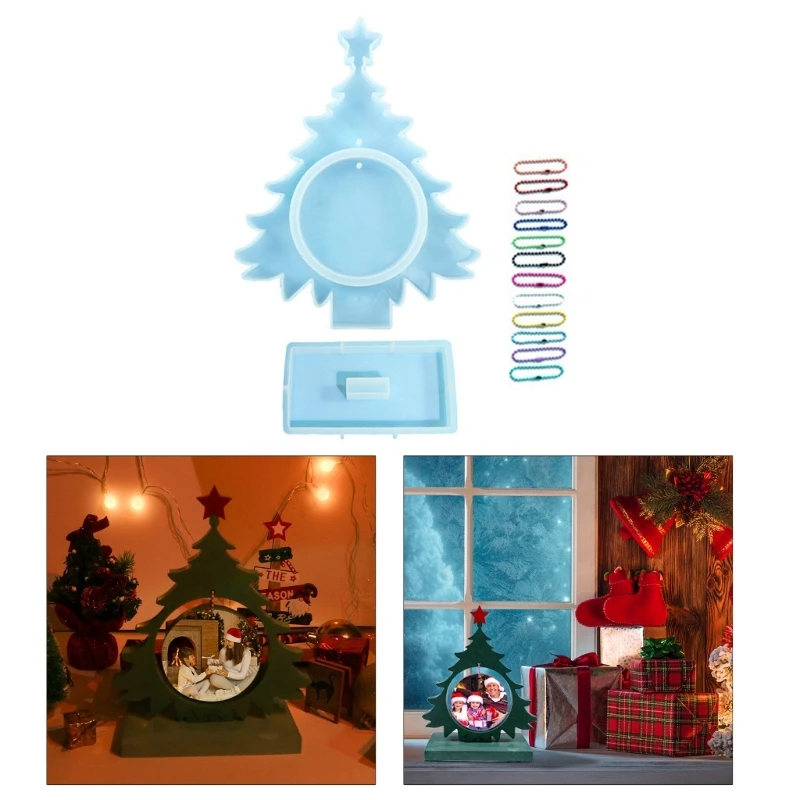 E0BF Beautiful Tree Photo Frame Silicone Mold Picture Frame Ornament Resin Epoxy Mold Home Christmas Tree DIY Craft Gift
E0BF Beautiful Tree Photo Frame Silicone Mold Picture Frame Ornament Resin Epoxy Mold Home Christmas Tree DIY Craft Gift