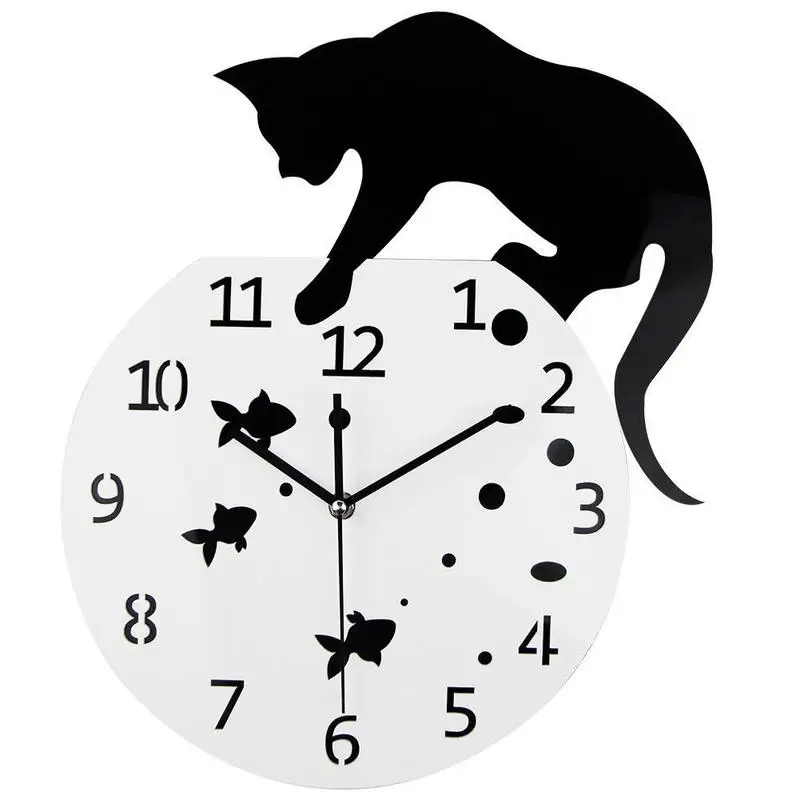 Часы с изображением кошки, котенка, настенные часы, Современный Настенный декор с изображением охотника, кошки, подарок для владельцев домашних животных
Часы с изображением кошки, котенка, настенные часы, Современный Настенный декор с изображением охотника, кошки, подарок для владельцев домашних животных