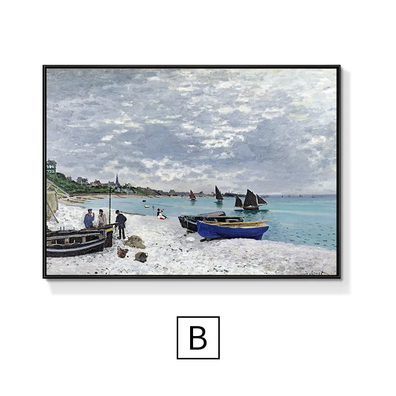Monet famous painting living room sofa background wall decoration painting simple sunrise impression porch oil painting beautifu
Monet famous painting living room sofa background wall decoration painting simple sunrise impression porch oil painting beautifu