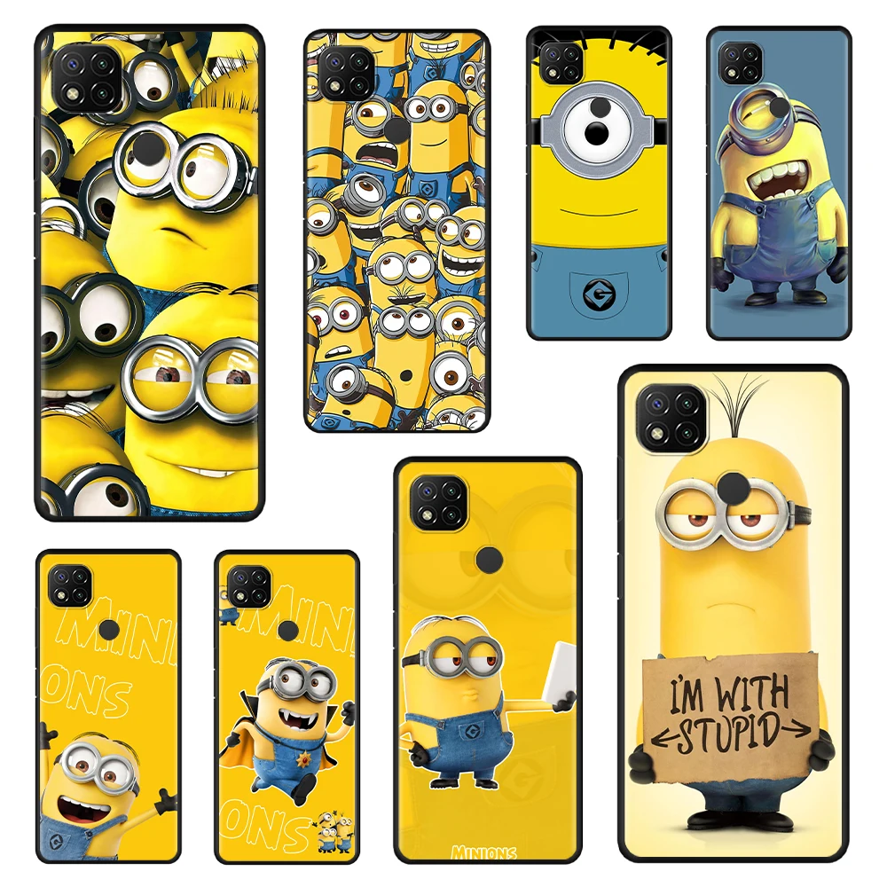 Minions Cartoon Case Cover for Xiaomi Redmi Note 10 11 11S 11E 11T 11S 9C 10C 10A 8 9 8A Pro Pro+ TPU Full Armor Black Official
Minions Cartoon Case Cover for Xiaomi Redmi Note 10 11 11S 11E 11T 11S 9C 10C 10A 8 9 8A Pro Pro+ TPU Full Armor Black Official