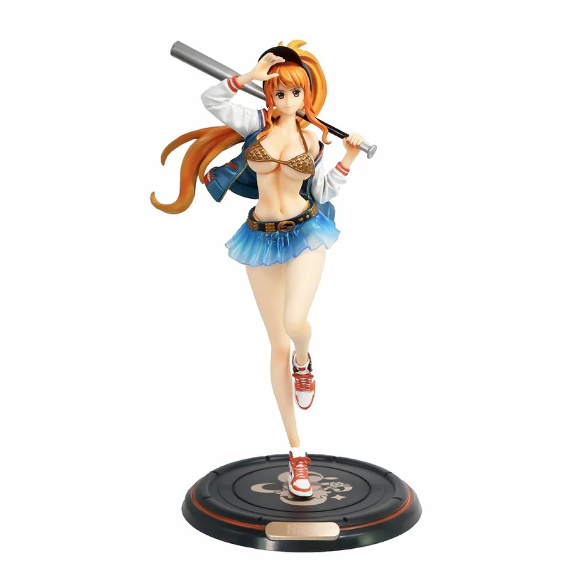 Anime One Piece 34cm Figure Nami Tide Brand Detachable Clothes Sexy Standing Posture Japan Collectible Toys PVC Model Doll Gifts
Anime One Piece 34cm Figure Nami Tide Brand Detachable Clothes Sexy Standing Posture Japan Collectible Toys PVC Model Doll Gifts