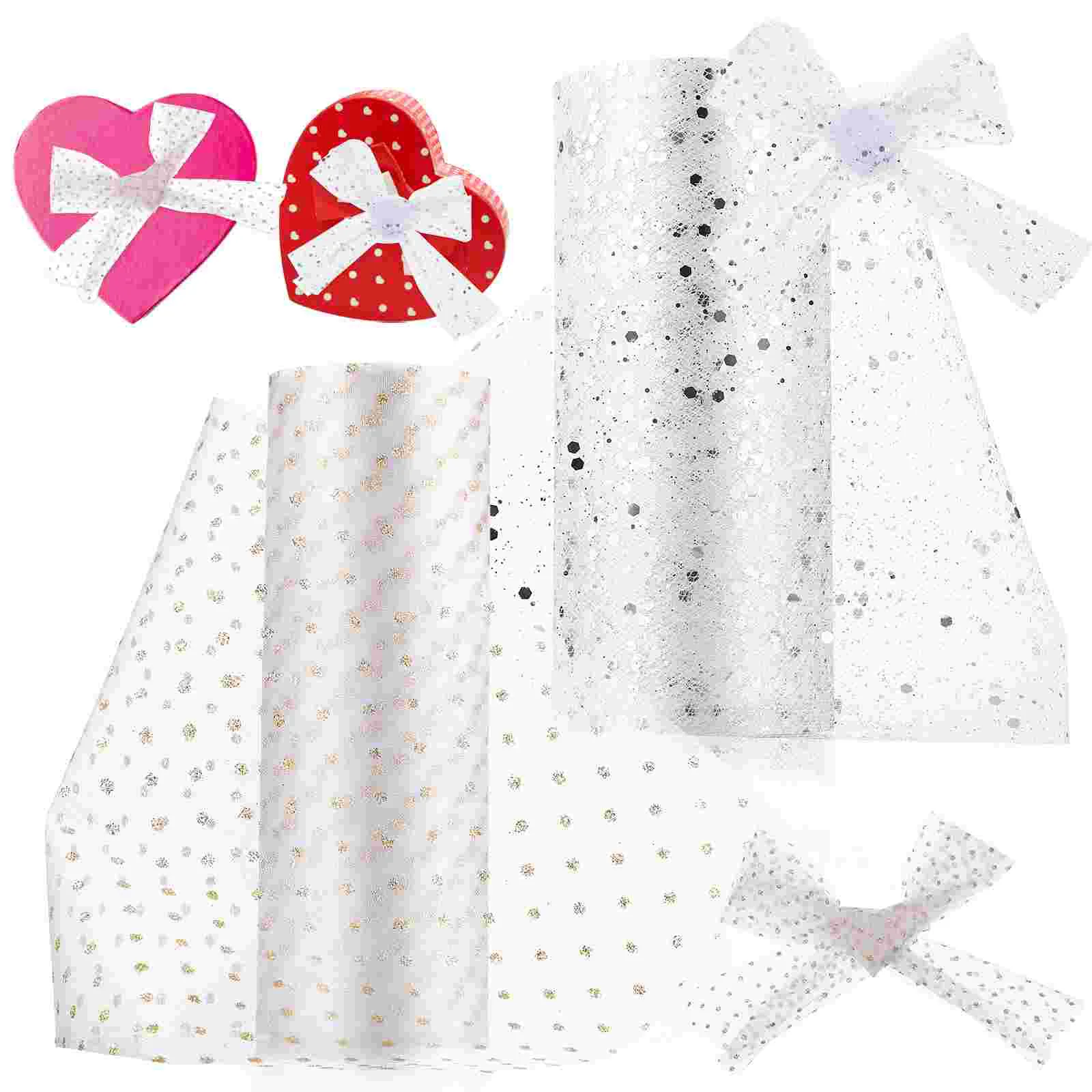 Tulle Fabric Ribbon Wedding Craft Sequin Organza Decoration Netting Gift Diy Glitter Decorative Making Sequins Tableskirt
Tulle Fabric Ribbon Wedding Craft Sequin Organza Decoration Netting Gift Diy Glitter Decorative Making Sequins Tableskirt