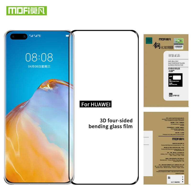 

Mofi Full Cover Tempered Glass For Huawei P40 Lite 4G 5G P50 Pro P40 Pro Plus P30 Lite XL P30 Lite 2020 P30 Pro Screen Protector
