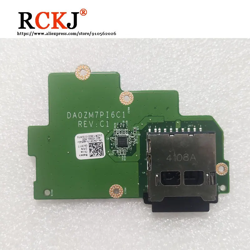 Genuine Laptop SD Card Reader Board For Dell ChromeBook 11 11.6 9CKY7 09CKY7 Test Good Free Shipping DA0ZM7PI6C1 
Genuine Laptop SD Card Reader Board For Dell ChromeBook 11 11.6 9CKY7 09CKY7 Test Good Free Shipping DA0ZM7PI6C1