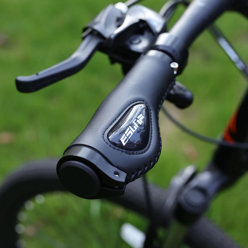 MTB Bicycle grip Leather cycle handle bar Silicone Ergonomics Handlebar Grip Bilateral Lock Non-slip Cozy Bicycle accessories
MTB Bicycle grip Leather cycle handle bar Silicone Ergonomics Handlebar Grip Bilateral Lock Non-slip Cozy Bicycle accessories