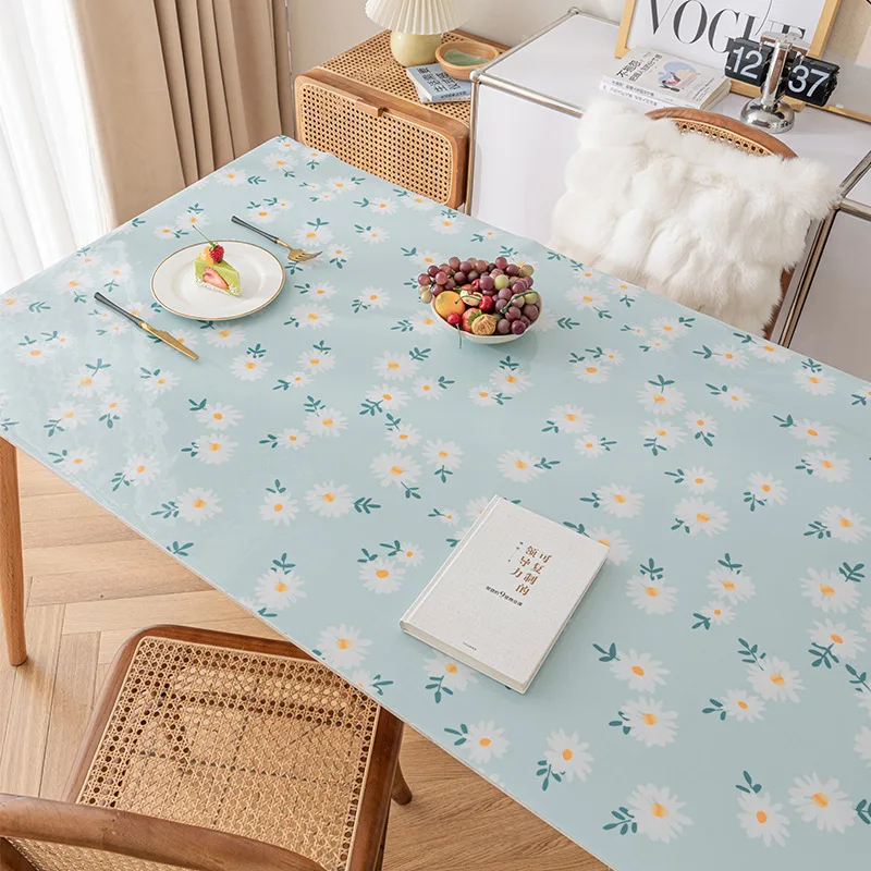 2023 Simple Desktop PVC Tabletop Hotel Dining Table Fabric Blue Cloth Art Kitchen Decor 
2023 Simple Desktop PVC Tabletop Hotel Dining Table Fabric Blue Cloth Art Kitchen Decor