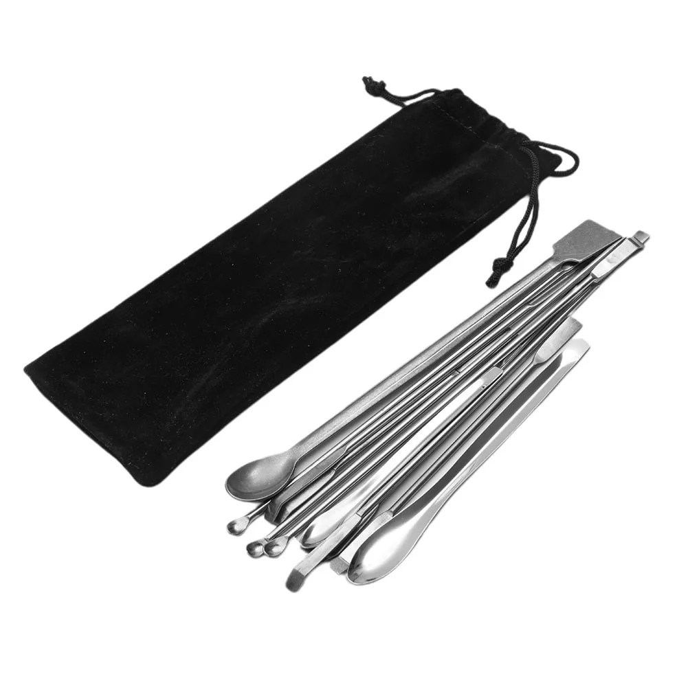12pcs Laboratory Sampling Spoon Lab Spoon Spatula Mixing Spat Silver Stainless Steel High Quality New Practical
12pcs Laboratory Sampling Spoon Lab Spoon Spatula Mixing Spat Silver Stainless Steel High Quality New Practical
