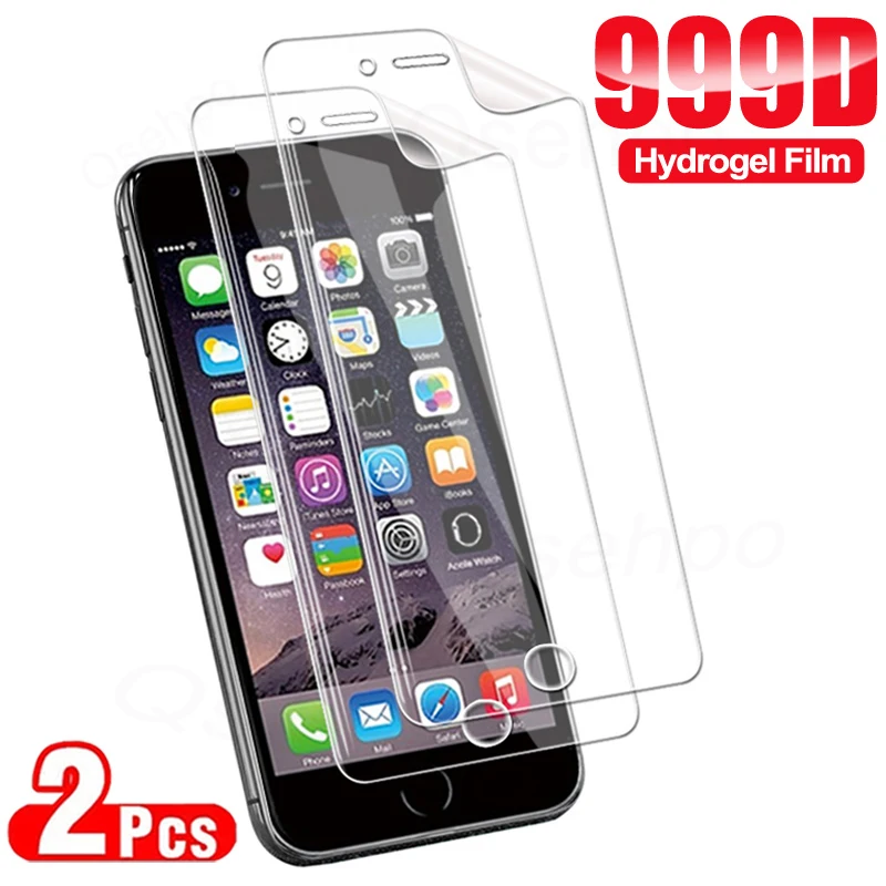 2Pcs 999D Hydrogel Film For iPhone 7 8 6 Plus SE 2020 Tempered Screen Protector Iphone 13 12 mini 11 Pro Xs Max X XR Not Glass
2Pcs 999D Hydrogel Film For iPhone 7 8 6 Plus SE 2020 Tempered Screen Protector Iphone 13 12 mini 11 Pro Xs Max X XR Not Glass