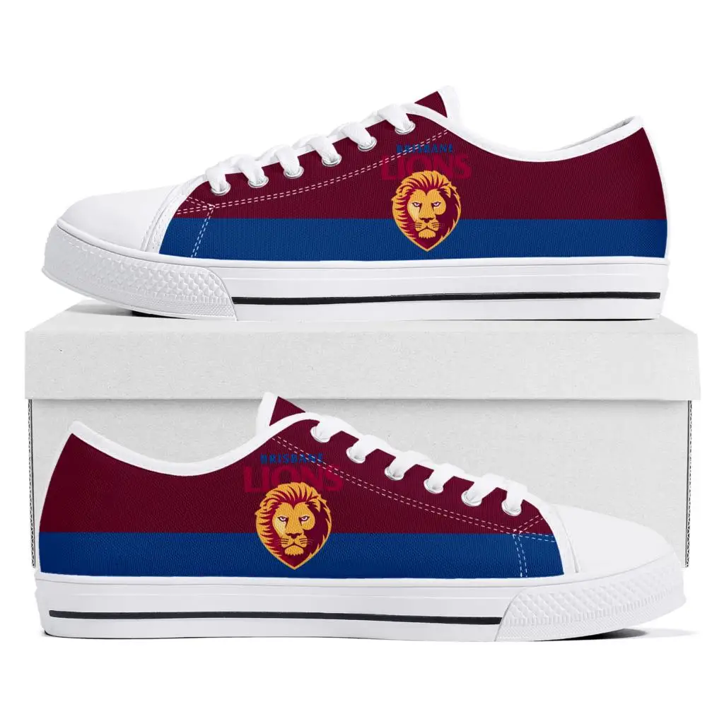 Brisbane Lions Australian Football Low Top Sneakers Mens Womens Teenager Canvas High Quality Sneaker Casual Custom Made DIY Shoe
Brisbane Lions Australian Football Low Top Sneakers Mens Womens Teenager Canvas High Quality Sneaker Casual Custom Made DIY Shoe