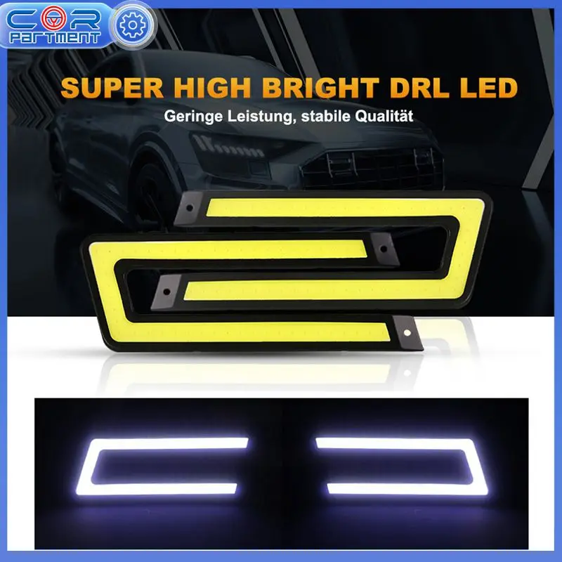 2pcs Car Signal Lights DRL LED Automobile Led Ultra Thin Waterproof U-type High-definition Cob Universal Daytime Running Light
2pcs Car Signal Lights DRL LED Automobile Led Ultra Thin Waterproof U-type High-definition Cob Universal Daytime Running Light