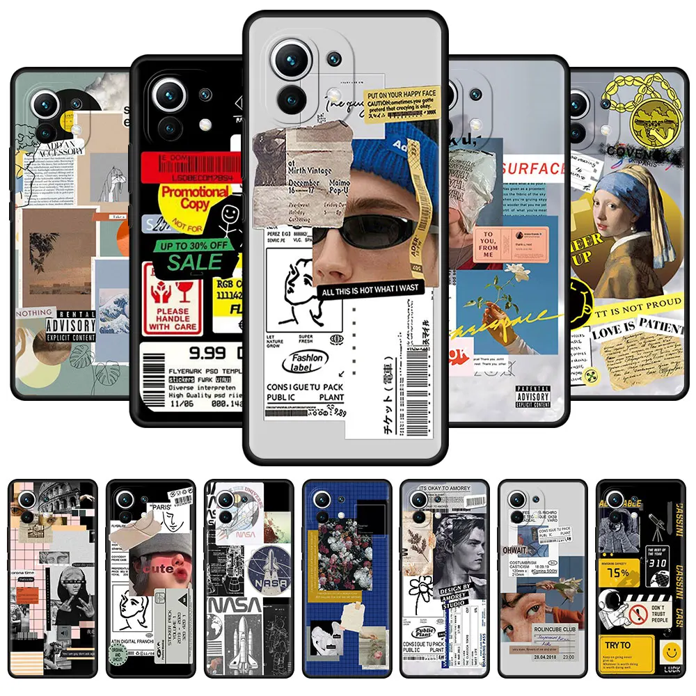 Art Stamp Label Barcode Case for Xiaomi Poco X3 NFC M3 Mi 11 12 10 11T 9 9T 10T Pro Note 10 A2 Lite Soft Silicone Phone Cover
Art Stamp Label Barcode Case for Xiaomi Poco X3 NFC M3 Mi 11 12 10 11T 9 9T 10T Pro Note 10 A2 Lite Soft Silicone Phone Cover