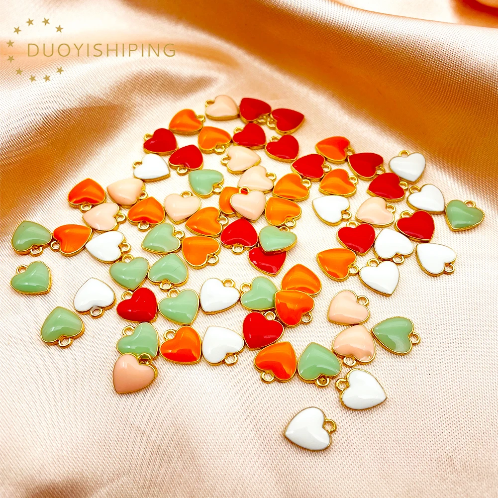 10Pcs 10X8mm Mini Heart Jewelry Charms For Making Cute Necklace Bracelet Earrings DIY Handmade Creative Pendants Accessories
10Pcs 10X8mm Mini Heart Jewelry Charms For Making Cute Necklace Bracelet Earrings DIY Handmade Creative Pendants Accessories