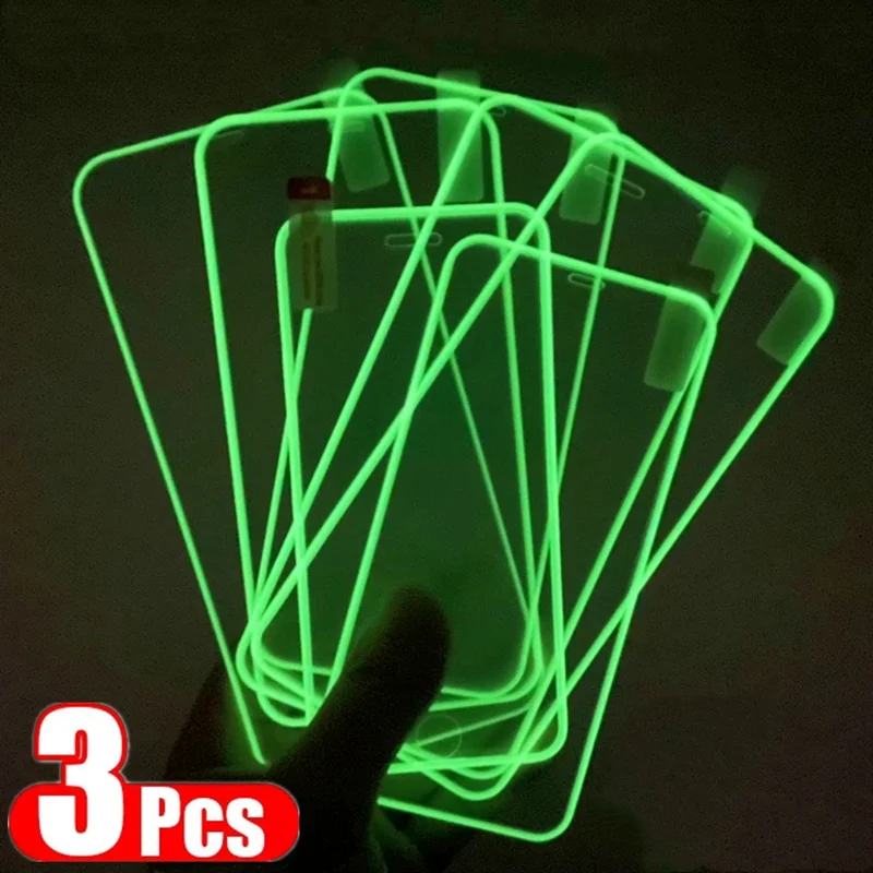 1-3Pcs Luminous Screen Protectors for IPhone 12 11 Pro Max 12 Mini XR X XS Glowing Tempered Glass for IPhone 13 Pro MAX 7 8 Plus
1-3Pcs Luminous Screen Protectors for IPhone 12 11 Pro Max 12 Mini XR X XS Glowing Tempered Glass for IPhone 13 Pro MAX 7 8 Plus