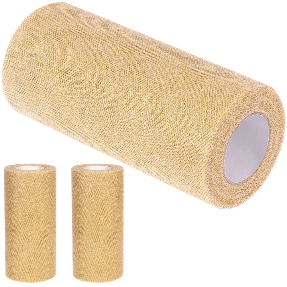 3 Rolls Fabric Rolls For Wedding Party Spool For Wedding DIY Crafts Tulle Ribbon Glitter Fabric for Birthday
3 Rolls Fabric Rolls For Wedding Party Spool For Wedding DIY Crafts Tulle Ribbon Glitter Fabric for Birthday