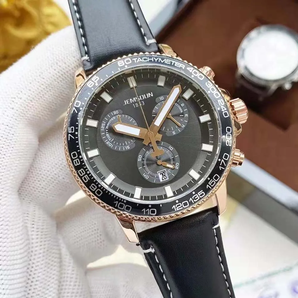 New Original Watches For Mens Classic Luxury Multifunction Chronograph Quartz Watch Business Automatic Date Waterproof AAA Clock 
New Original Watches For Mens Classic Luxury Multifunction Chronograph Quartz Watch Business Automatic Date Waterproof AAA Clock