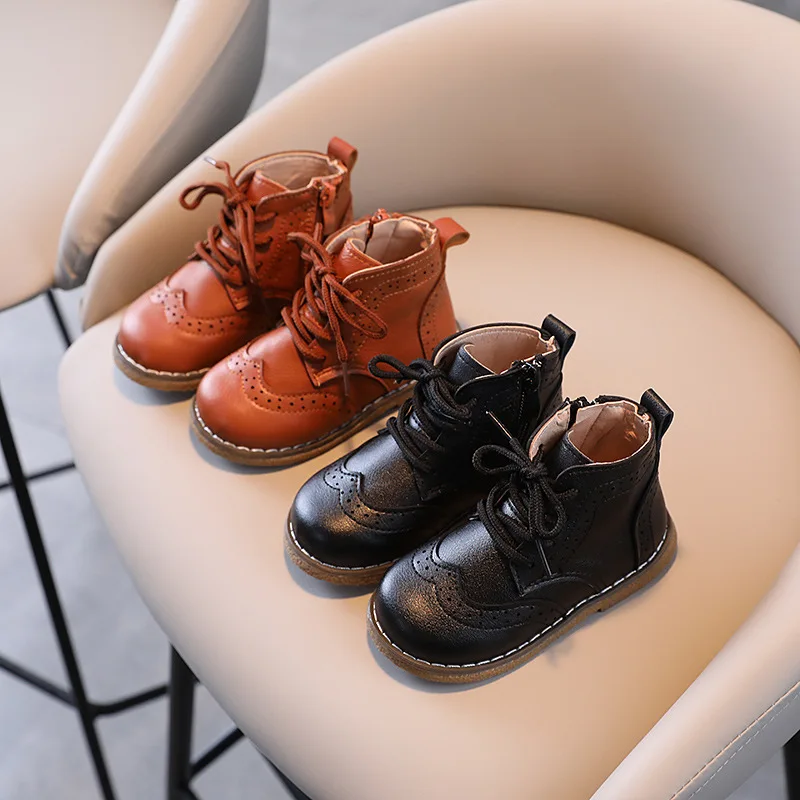 New Spring Autumn Children Leather Shoes for Boys Girls Casual Shoes Kids Soft Bottom Casual Outdoor Shoes Baby High Top Sneaker
New Spring Autumn Children Leather Shoes for Boys Girls Casual Shoes Kids Soft Bottom Casual Outdoor Shoes Baby High Top Sneaker