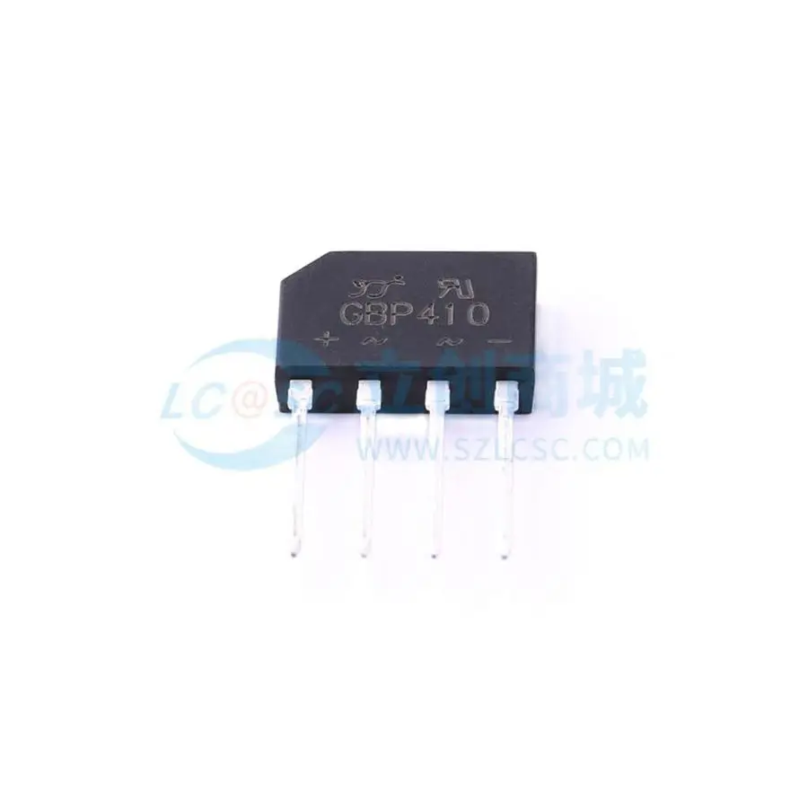 10Pcs/Lot YANGJIE Bridge Rectifiers 1kV/4A GBP410 For audio equipment power supply, high-quality UL Recognition for diodes
10Pcs/Lot YANGJIE Bridge Rectifiers 1kV/4A GBP410 For audio equipment power supply, high-quality UL Recognition for diodes