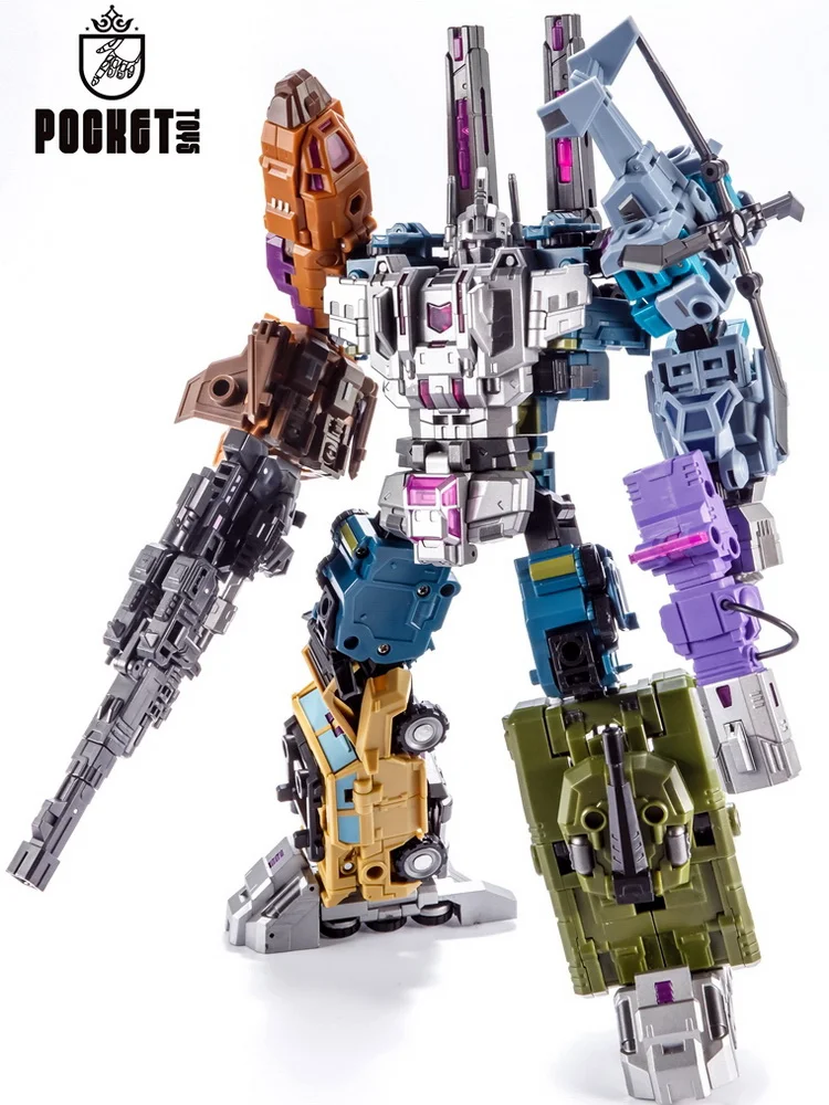 Transformation 5 IN 1 Pocket Toys PT-05 Small Scale Bruticus Vortex Onslaught Swindle Blast Off Boy's Toy
Transformation 5 IN 1 Pocket Toys PT-05 Small Scale Bruticus Vortex Onslaught Swindle Blast Off Boy's Toy