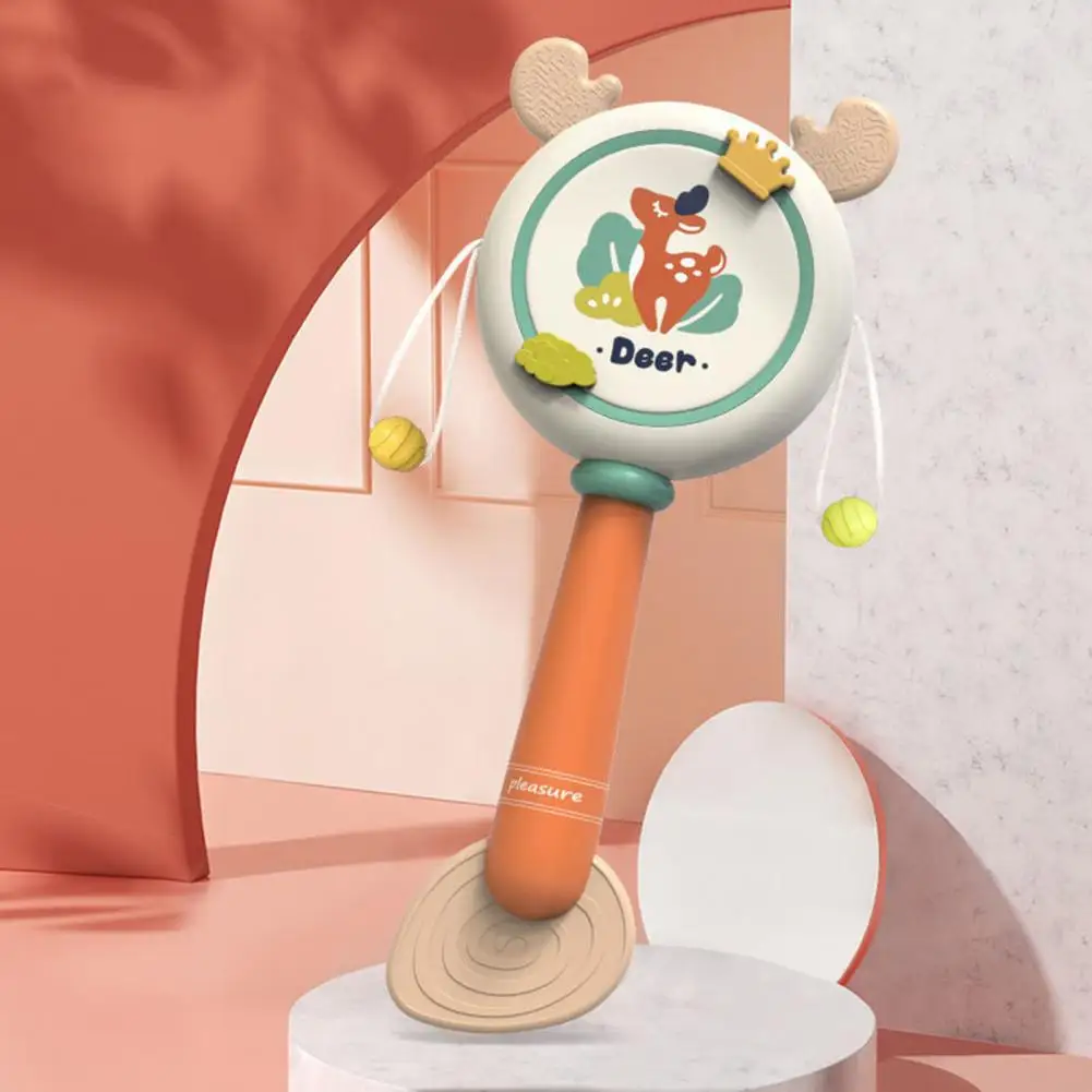Smooth Edges Cartoon Rattle Infant Musical Instrument Toys Cartoon Rattle Cozy Grip Emotional Comfort
Smooth Edges Cartoon Rattle Infant Musical Instrument Toys Cartoon Rattle Cozy Grip Emotional Comfort