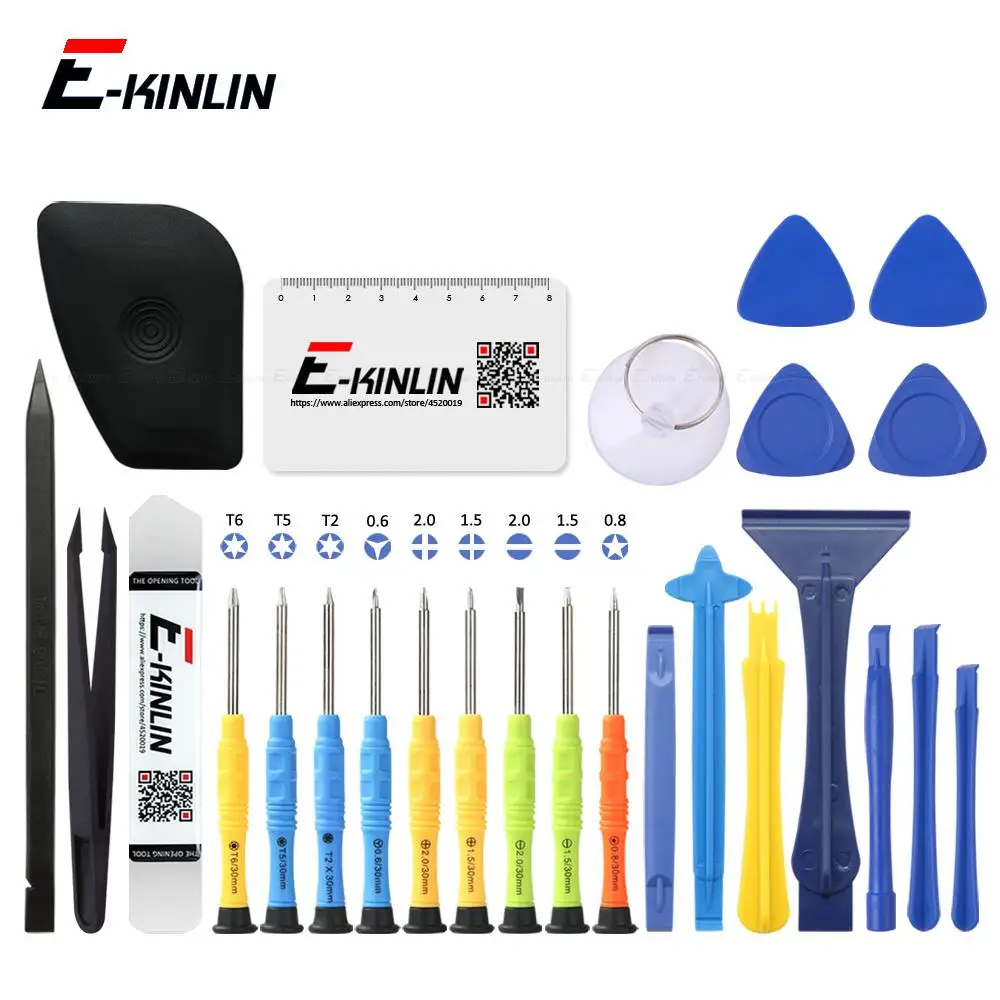 26 in 1 Screwdriver Repair Kit Open Tools Disassembly Teardown Screen Spudger Pry Crowbar Battery For iPhone For Samsung HuaWei
26 in 1 Screwdriver Repair Kit Open Tools Disassembly Teardown Screen Spudger Pry Crowbar Battery For iPhone For Samsung HuaWei