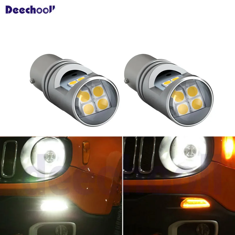 3600lm 14.4W CAN-bus LED Daytime Running Light DRL Bulb for 2015-up Jeep Renegade 12v 1157 led P21/5W Car LED 6000K Xenon White
3600lm 14.4W CAN-bus LED Daytime Running Light DRL Bulb for 2015-up Jeep Renegade 12v 1157 led P21/5W Car LED 6000K Xenon White