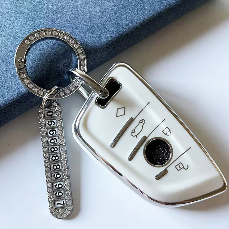 New TPU Car Key Case Cover Fob Shell for BMW X3 X5 X6 F30 F34 F10 F20 G20 G30 G01 G02 G05 F15 F16 1 3 5 7 Series Car Accessories
New TPU Car Key Case Cover Fob Shell for BMW X3 X5 X6 F30 F34 F10 F20 G20 G30 G01 G02 G05 F15 F16 1 3 5 7 Series Car Accessories